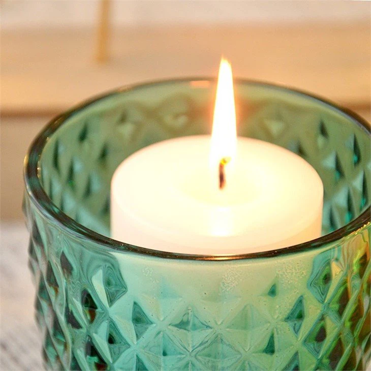 cut glass candle jars candle holder 3