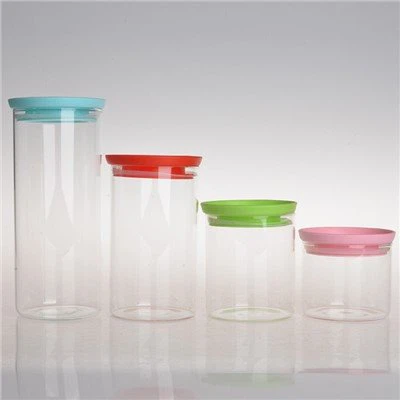 Vzduchotesné sklenené skladovacie nádoby