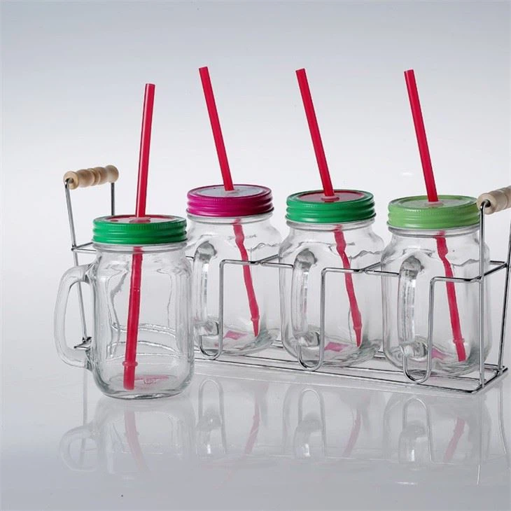 16 Oz Glass Mason Jar