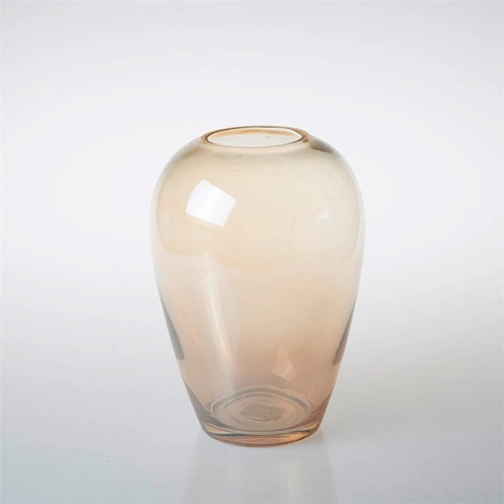 Glass Machinemade Vase For Home Decoration
