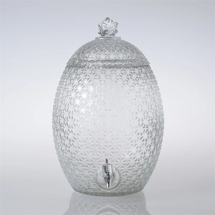 4L Beverage Glass Drink Dispenser