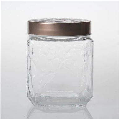 Vzduchotesná sklenená nádoba s vekom